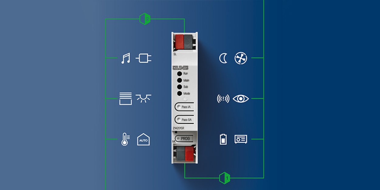 KNX Bereichs- und Linienkoppler bei EMG Elektro-Montagen Geiseltal GmbH in Braunsbedra