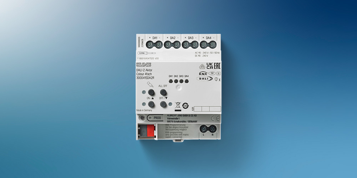 KNX DALI 2 Gateway Colour bei EMG Elektro-Montagen Geiseltal GmbH in Braunsbedra